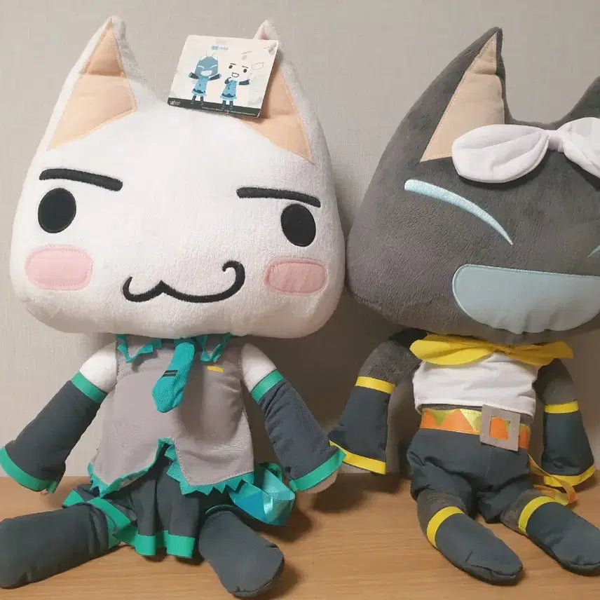 [BUNJANG] Miku Toro, Ren Kuro Dokodemo Issho Plush Set / 미쿠 토로,렌 쿠로 도코데모잇쇼 인형 일괄판매