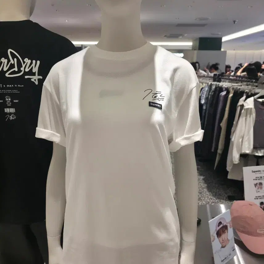 [BUNJANG] Park Ji-Hoon Superdry T-Shirt (XL) / 현물 슈퍼드라이 박지훈 티셔츠 양도 판매