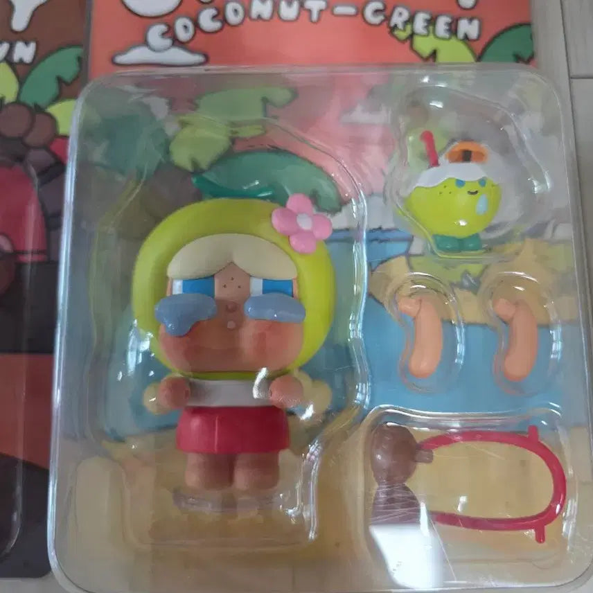 [BUNJANG] Pop Mart Crybaby Coconut Blister (Brown + Green) Bundle Set / 팝마트 크라이베이비 코코넛블리스터(브라운+그린)