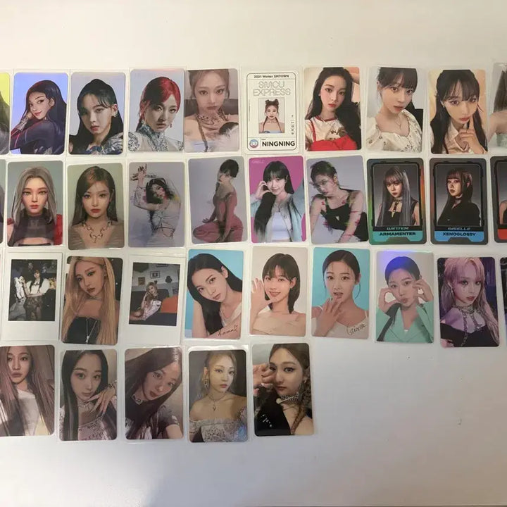 [BUNJANG] Aespa Bundle Set Photocards / (급처) 에스파 포토카드, 세비지 앨범, 걸스 앨범, 2022시그 일괄 판매