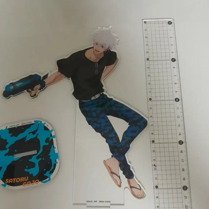 [BUNJANG] Jujutsu Kaisen Satoru Gojo Water Gun Big Acrylic Stand / 주술회전 고죠 사토루 물총 빅아크릴스탠드