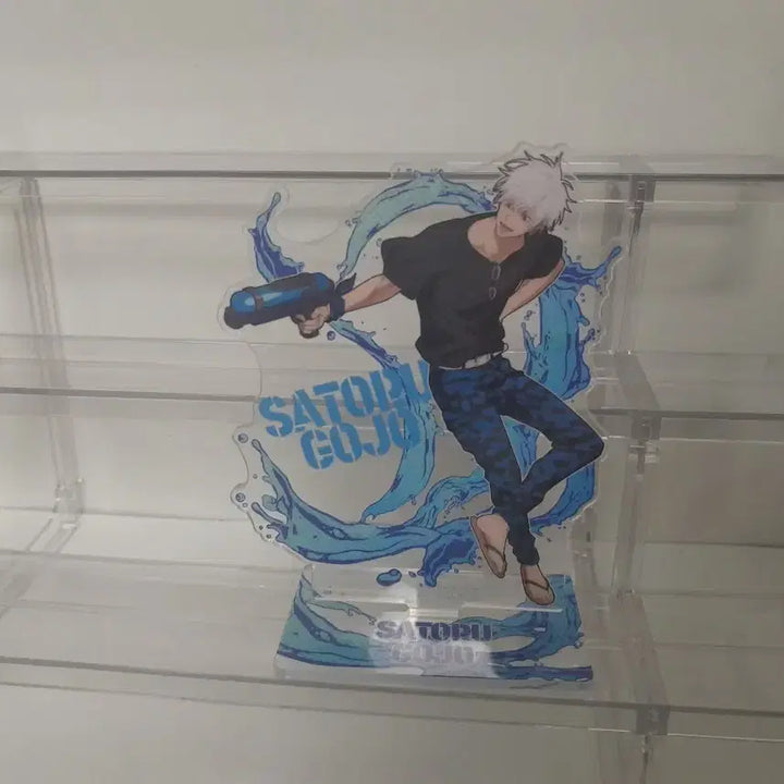 [BUNJANG] Jujutsu Kaisen Satoru Gojo Acrylic Water Gun Standee / 주술회전 고죠 물총 아크릴 스탠드