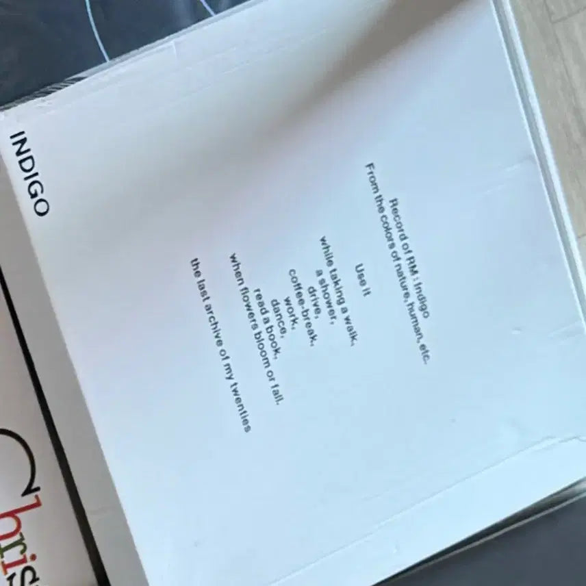 [BUNJANG] BTS RM Indigo LP / 방탄소년단 BTS 알엠 인디고 LP