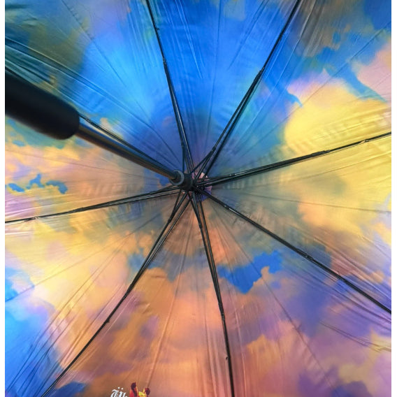 [BUNJANG] G-Dragon Weversemensh Sky Artwork Long Umbrella / 지디 장우산