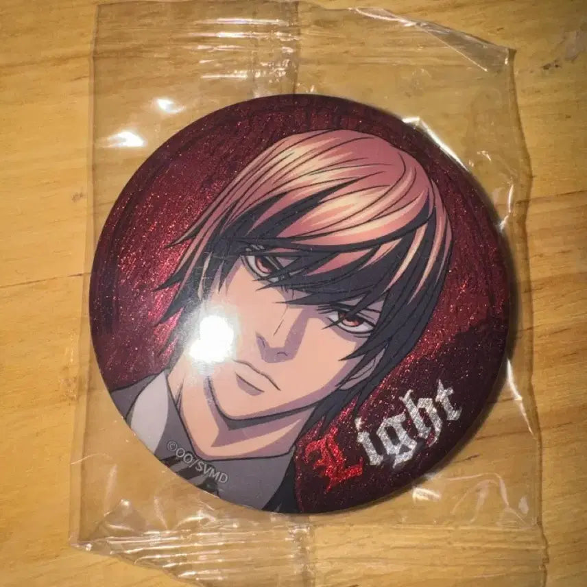 [BUNJANG] Death Note Light Yagami Menacing Can Badge / 표독해보이는 데스노트 라이토 캔뱃지