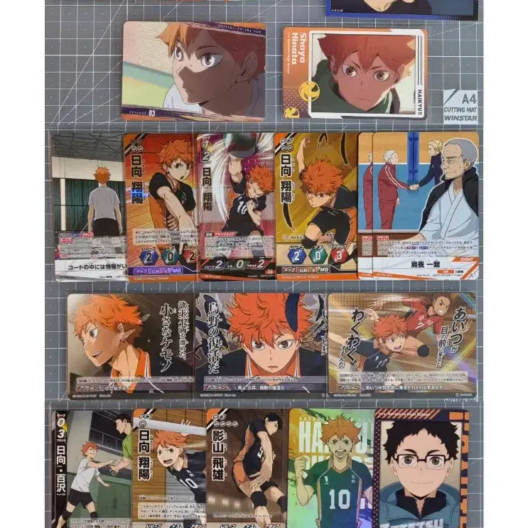 [BUNJANG] Haikyuu!! Karasuno Hinata Kageyama Snap Maid Metal Card / 하이큐 카라스노 바보카 스냅마이드 메탈카드 히나타 카게야마