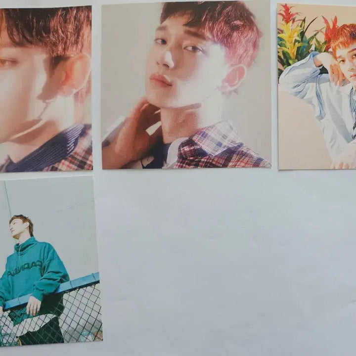 [BUNJANG] EXO Chen (Kim Jong Dae) Photocard &amp; Postcard Goods Collection / 엑소 첸(김종대) 포카 엽서 굿즈 모음
