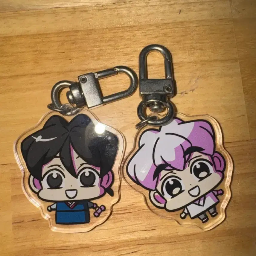 [BUNJANG] Gadam Hapseol Hanseol Bok-ah Acrylic Keyring Bundle Set / 일괄) 가담항설 한설 복아 아크릴 키링