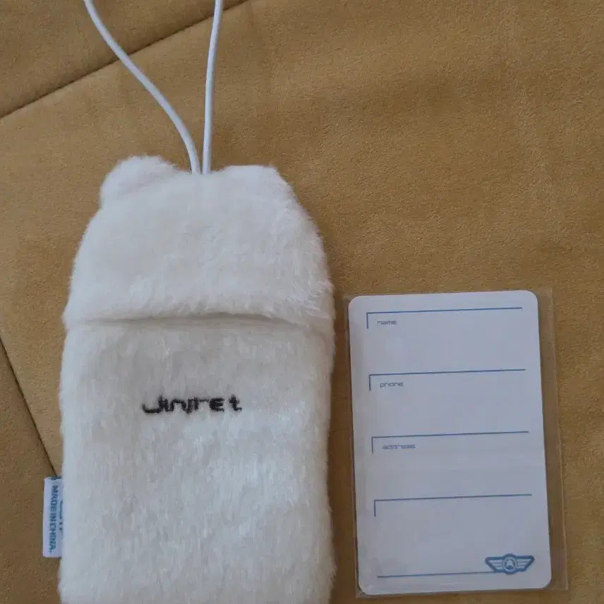 [BUNJANG] Stray Kids Pilot SKZOO Jiniret Photocard Holder &amp; Luggage Tag / 스트레이키즈 파일럿 스키주 지니렛 포토카드 홀더 러기지택