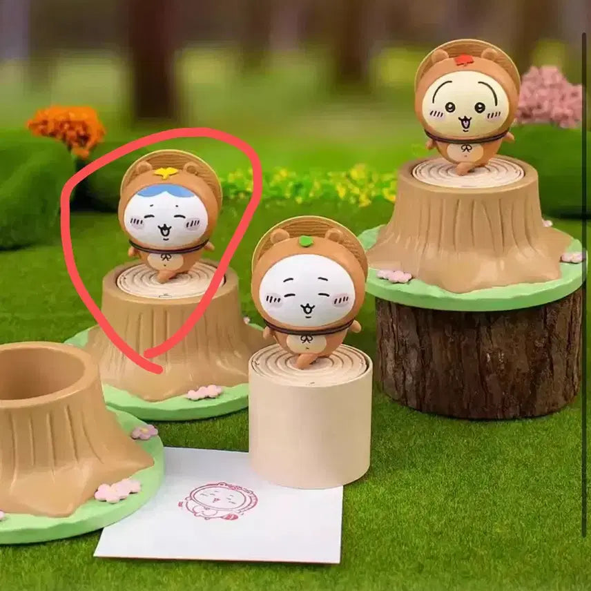 [BUNJANG] Hachi Tanuki Stamp / 하치 너구리 스탬프