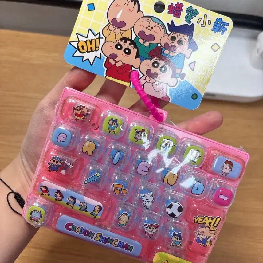 [BUNJANG] Crayon Shin-chan Big Keycap Pink / [미개봉/구매가능] 짱구는 못말려 대왕 키캡 핑크