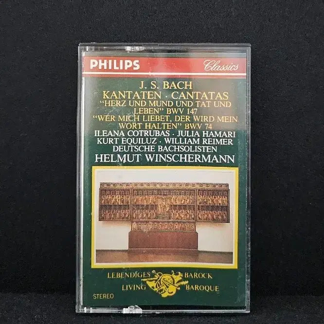 [BUNJANG] J.S. Bach Cantatas Cassette Tape BWV 147 &amp; BWV 74 / J.S. 바흐 칸타타 카세트 테이프