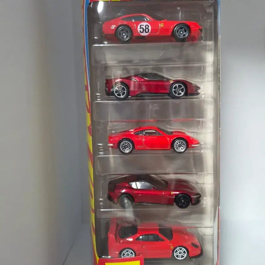 [BUNJANG] Hot Wheels Ferrari 5-Pack Set (Sealed) / 핫휠 페라리5팩 미개봉