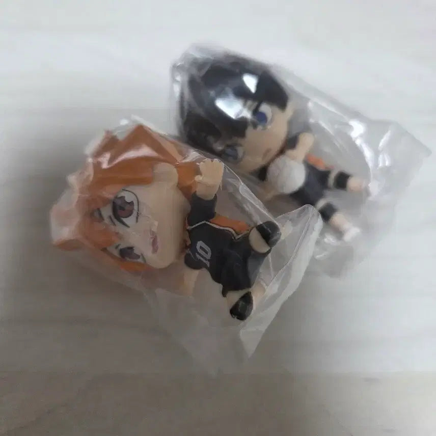 [BUNJANG] Haikyuu!! Hinata Kageyama Gacha Figure Keychain / 하이큐 히나타 카게야마 가챠 피규어 키링 판매합니다~