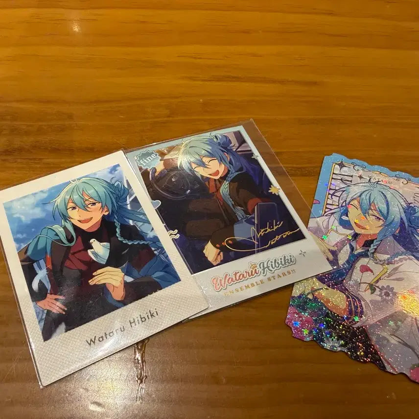 [BUNJANG] Ensemble Stars! Sticker Set &amp; Hibiki Wataru Paper Goods Bundle / 앙상블 스타즈 / 앙스타 스티커 15장  &amp; 히비키 와타루 지류 3장