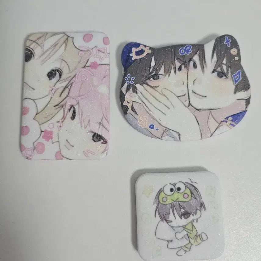 [BUNJANG] Kickflip Coconutz Coconutz Candy Badge Donghwa Keiju / 킥플립 코코넛즈 캔뱃지 동화 케이주