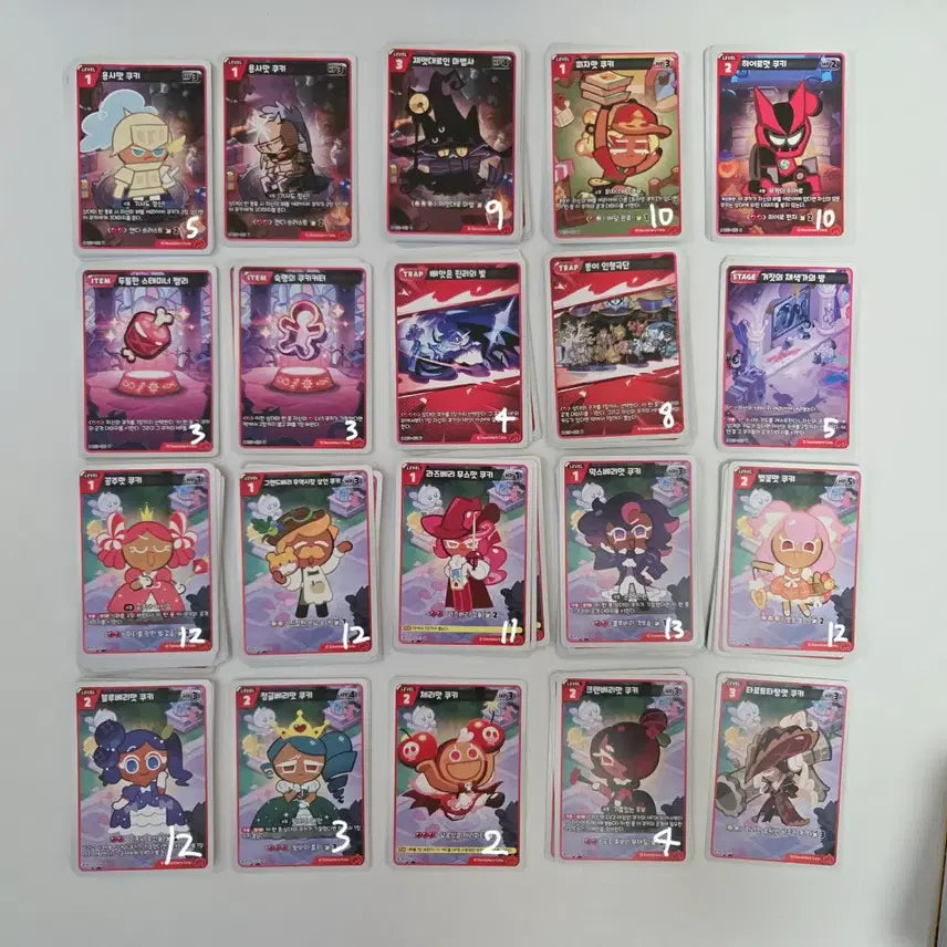 [BUNJANG] Cookie Run Brave Universe Series 9 and Other Cards / [대량판매] 쿠키런 브레이버스 9탄 외 카드들 팝니다