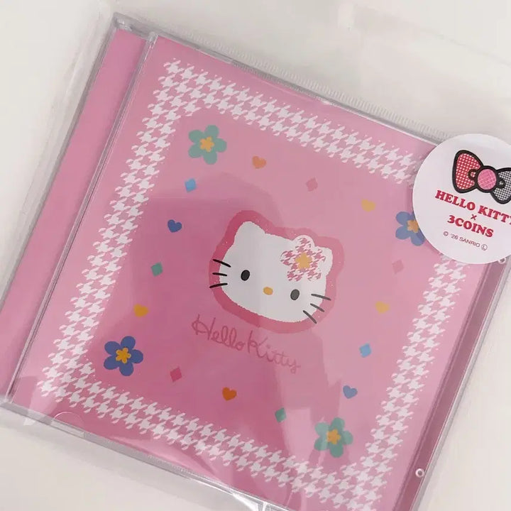 [BUNJANG] Hello Kitty 3Coins CD Case Pink / 헬로키티 키티 쓰리코인 CD 핑크