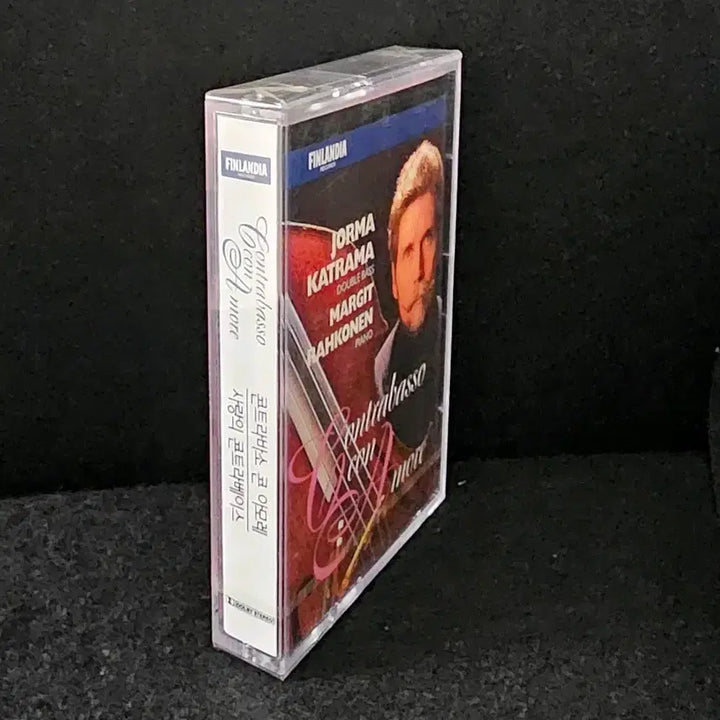 [BUNJANG] Jorma Katrama &amp; Margit Rahkonen Contrabasso con Amore Cassette Tape (Sealed) / Jorma Katrama/Margit Rahkonen-Contrabasso con Amore 카세트테이프  [미개봉]