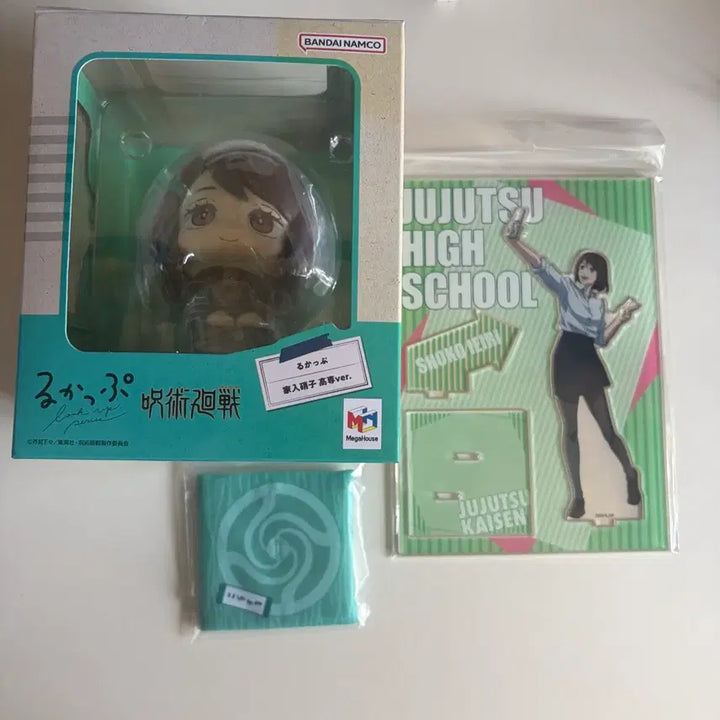 [BUNJANG] Eiri Shoko Lookup Figure with Cushion + Jujutsu Osaka Acrylic Stand Bundle Set / 고전 이에이리 쇼코 룩업(특전 방석 포함)+쥬주탐방 오사카 아크릴 일괄