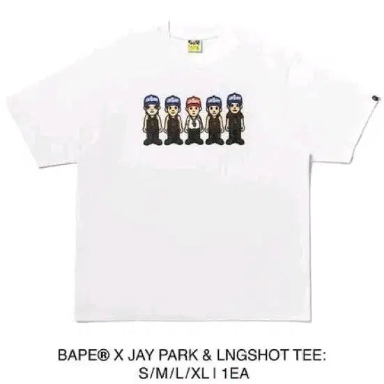 [BUNJANG] LNGSHOT Bape T-shirt - Jay Park Edition / 롱샷 베이프 티셔츠 양도 박재범 제이팍 LNGSHOT