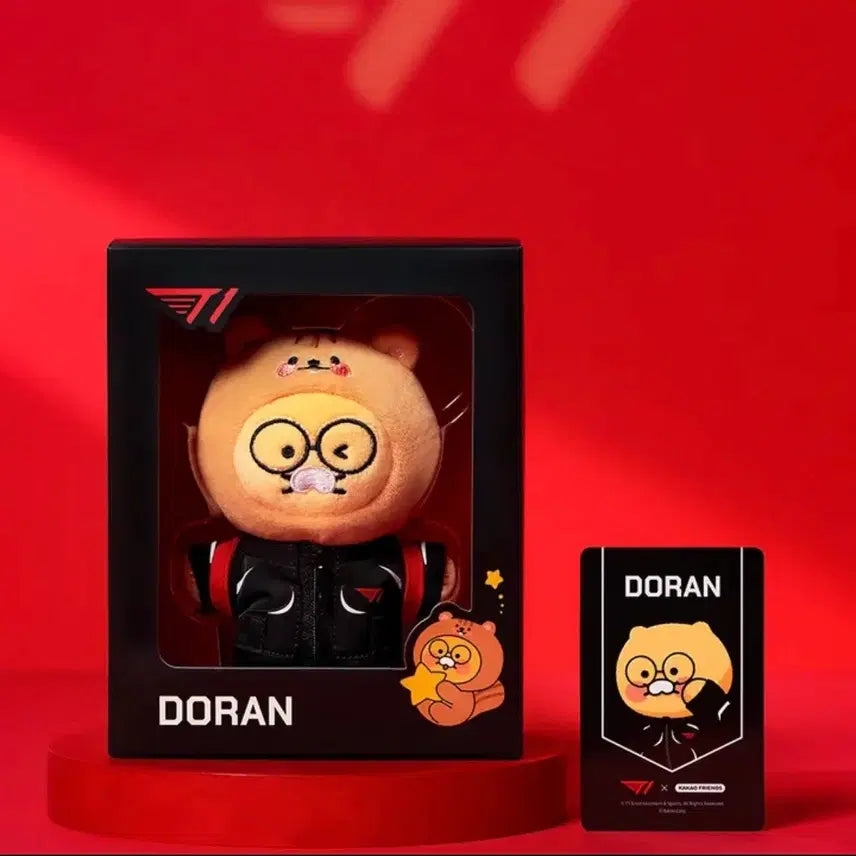[BUNJANG] T1 X Kakao Friends Doran Backpack Keyring Doll / T1X카카오프렌즈 백팩 키링인형  도란 DORAN