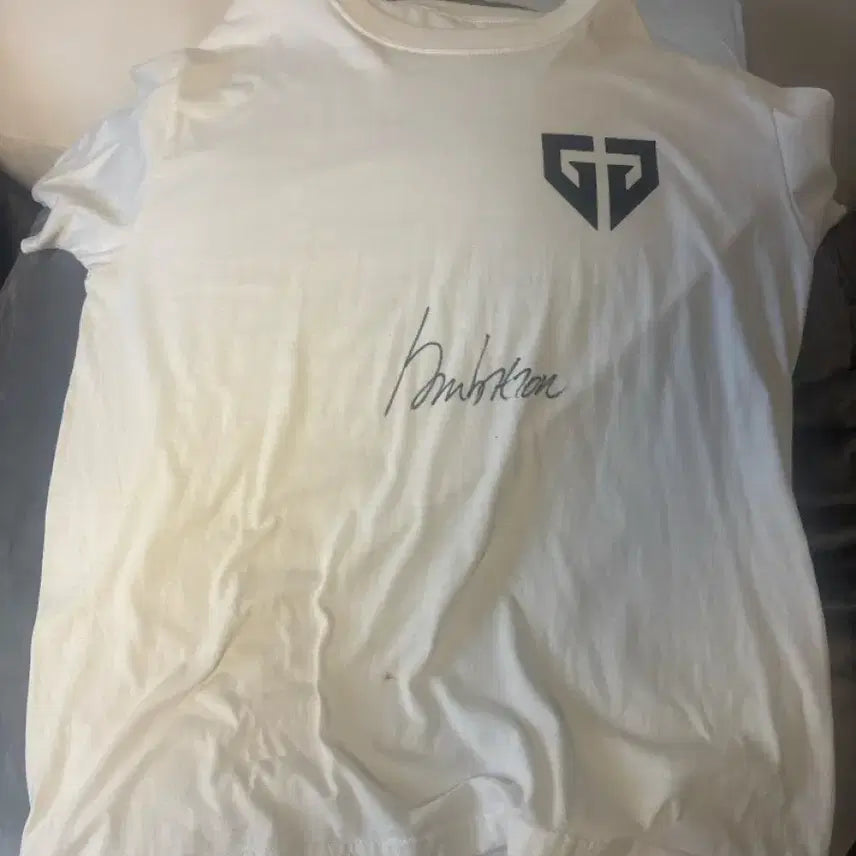 [BUNJANG] Ambition Autographed T-Shirt / 롤드컵 우승자 앰비션님 친필사인