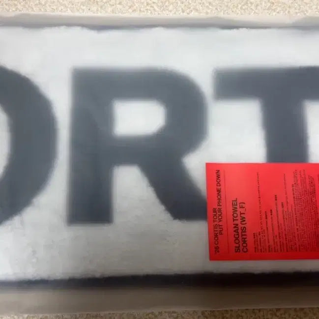 [BUNJANG] Kortiz Concert PYPD MD Sealed Slogan / [미개봉] 코르티스 슬로건 콘서트 PYPD MD