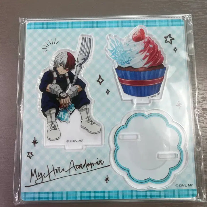 [BUNJANG] My Hero Academia Shoto Todoroki "Open School" Cupcake Acrylic Stand / 나히아 오픈스쿨  쇼토 컵케이크 아크릴