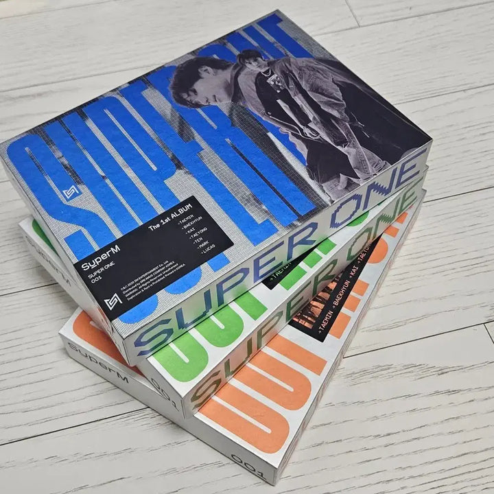 [BUNJANG] SuperM Super One Album Bundle Set (3 Versions) / [최종가격] SuperM 슈퍼엠 SUPER ONE 앨범 3종 일괄
