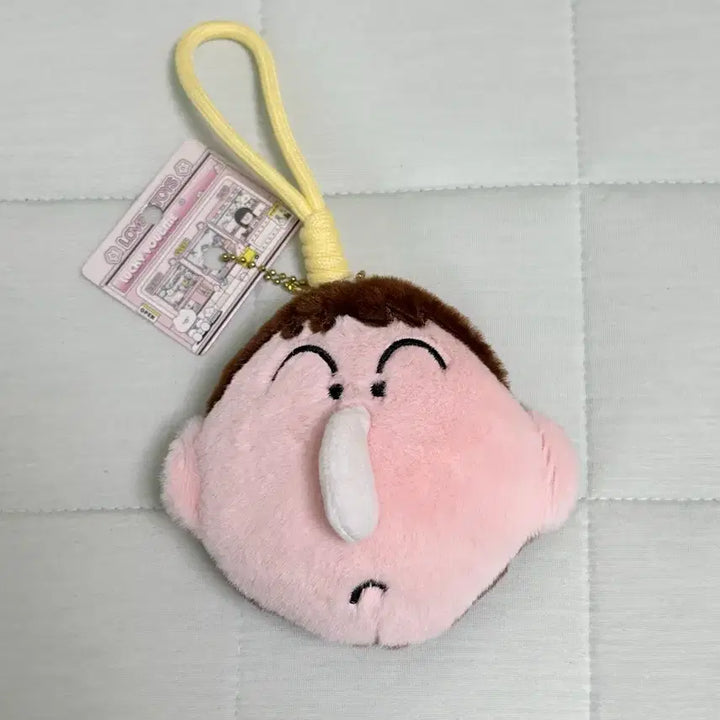 [BUNJANG] Crayon Shin-chan Crayon Shin-chan Keyring &amp; Pouch Set (Mong, Yuri Rabbit, Shiro + Mong Coin Pouch) / 신상 짱구는 못말려 키링(맹구,유리토끼,흰둥이)+맹구 파우치 세트