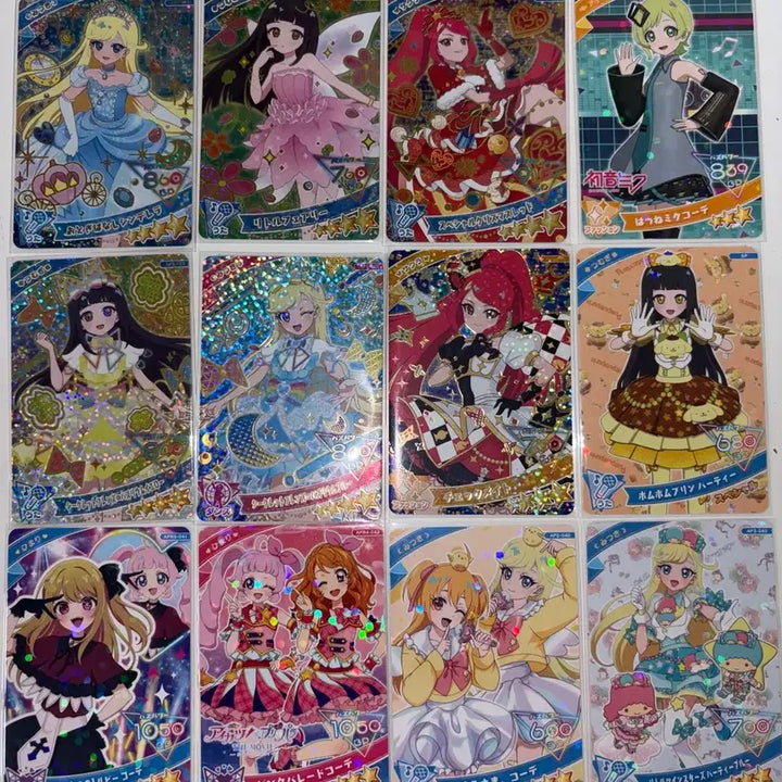 [BUNJANG] Aikatsu! AiPri OnePri Collaboration Cards Bundle Set / 일판 히미프리 아이프리 오네프리 카드 일괄 판매 콜라보 4성