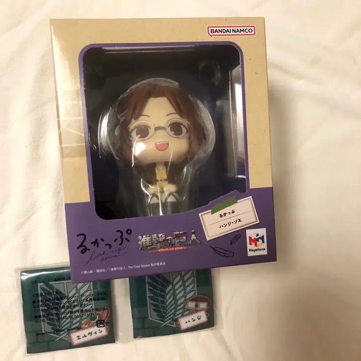 [BUNJANG] Attack on Titan Hanji Zoe Lookup Cushion Special Edition (Unsealed) / 진격의거인 한지 룩업 특전 방석포함 미개봉 진격거