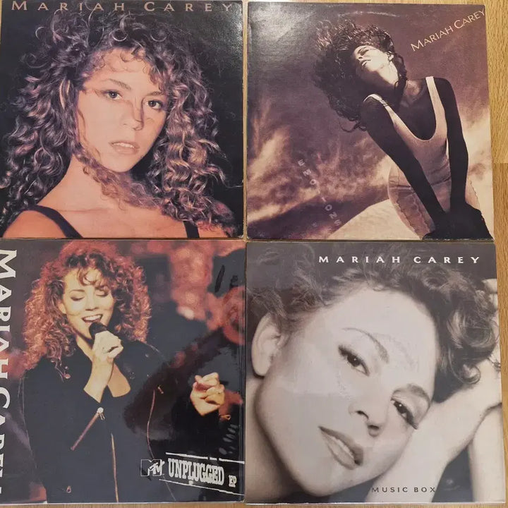 [BUNJANG] Mariah Carey 1-3 Albums Plus One LP Bundle Set / [M] Mariah Carey (머라이어 캐리) (1~3집 외 1집) LP 4종 일괄