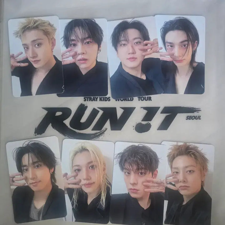 [BUNJANG] Stray Kids 2024 Run Away Concert Entrance Photocard Bundle Set / 7/29 콘서트 중콘 스키즈 입장포카 일괄
