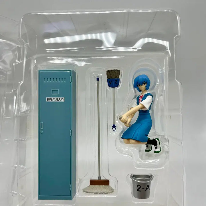 [BUNJANG] SEGA Neon Genesis Evangelion Ayanami Rei Cleaning Time Figure Set / 세가 신세기 에반게리온 피규어 세트 청소시간 - 아야나미 레이