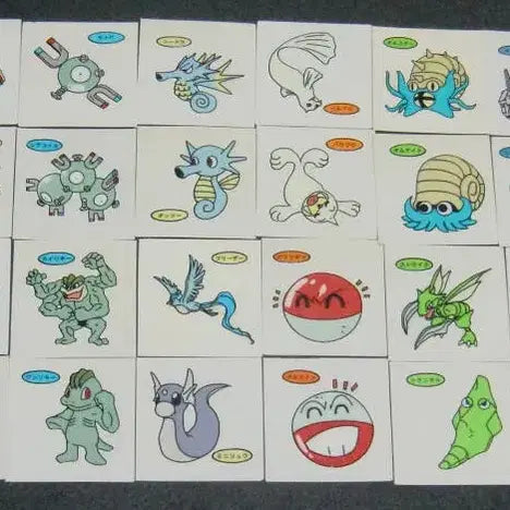 [BUNJANG] Pokemon Stickers Series 3 Set / 일판 띠부띠부씰 포켓몬 띠부띠부씰 3탄 세트 판매해요!