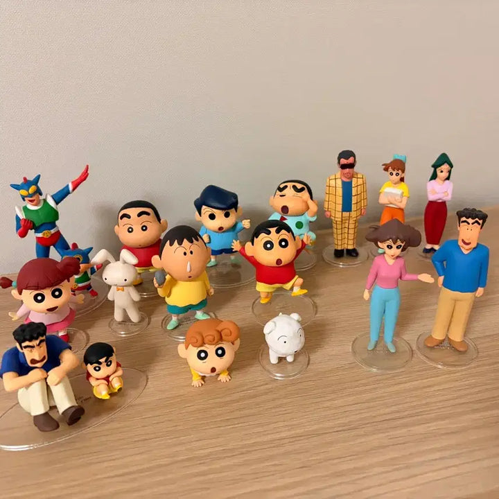 [BUNJANG] Crayon Shin-chan Medicom Toy 13-Piece Figure Bundle Set / 짱구는 못말려 메디콤 토이 피규어 13종 일괄 판매