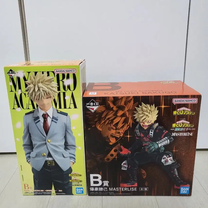 [BUNJANG] My Hero Academia Bakugo B-Prize Figure 2 Types Bundle Set / 나히아 바쿠고b상 2종 일괄22