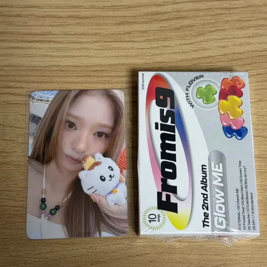 [BUNJANG] fromis_9 Lee Nagyung Lucky Draw Photocard + Album / 프로미스나인 이나경 럭키드로우 포카+앨범
