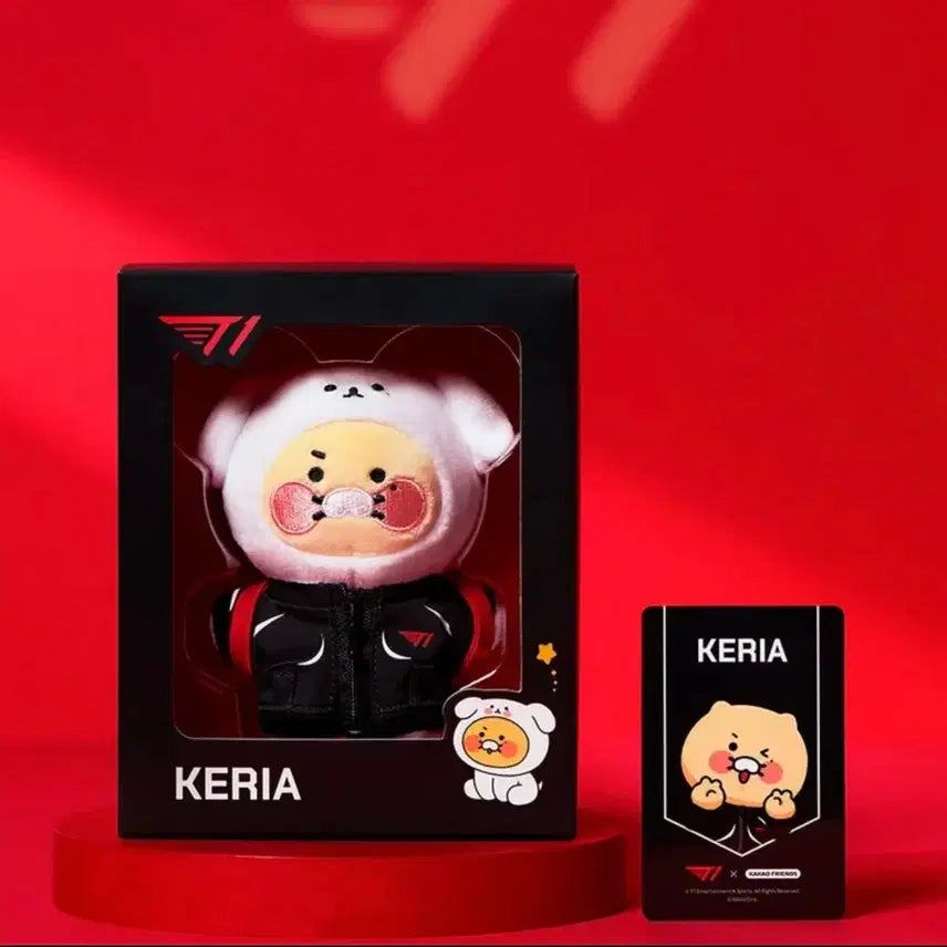 [BUNJANG] T1 X Kakao Friends Keria Backpack Keychain Doll / T1X카카오프렌즈 백팩 키링인형 케리아 KERIA