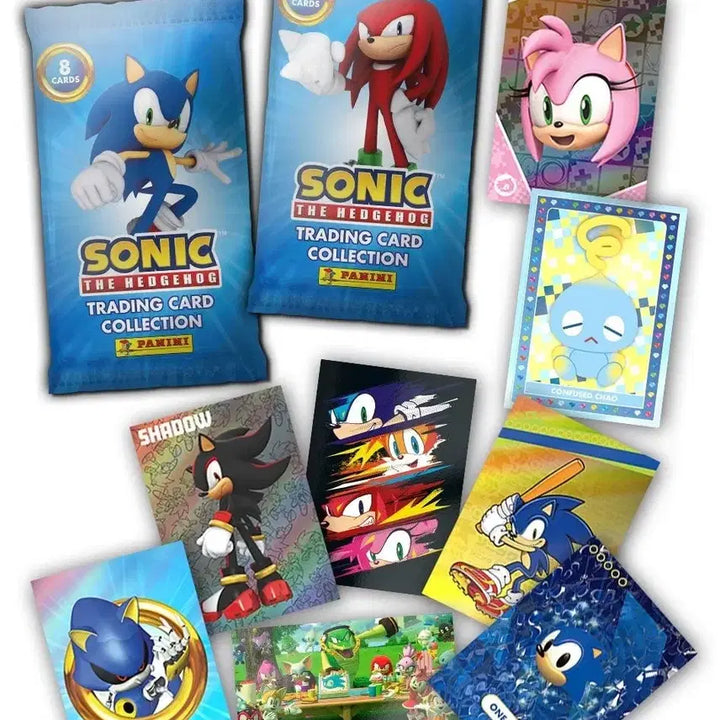 [BUNJANG] Panini Sonic the Hedgehog Official Photocard Bundle Set / 공식 소닉 더 헤지혹 파니니 포토카드 섀도우 테일즈 에이미 슈퍼소닉 에그맨 굿즈 포카 세가