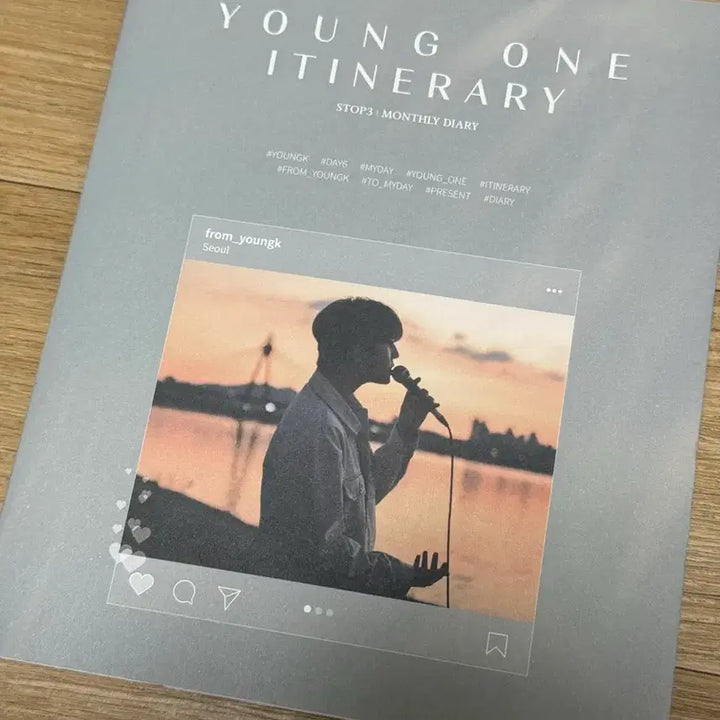 [BUNJANG] YOUNG ONE ITINERARY STOP3 MONTHLY DIARY Album / 영원에세이 3