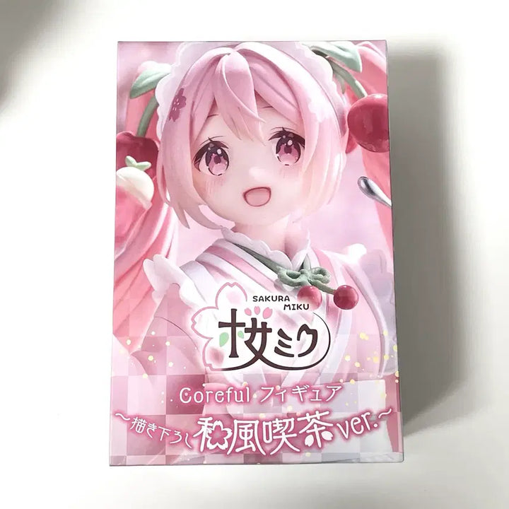 [BUNJANG] Sakura Hatsune Miku Teahouse Figure / 미개봉 | 사쿠라 하츠네 미쿠 찻집 피규어 미소녀