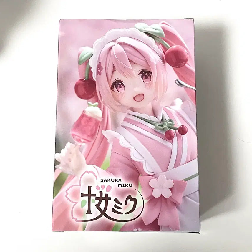 [BUNJANG] Sakura Hatsune Miku Teahouse Figure / 미개봉 | 사쿠라 하츠네 미쿠 찻집 피규어 미소녀