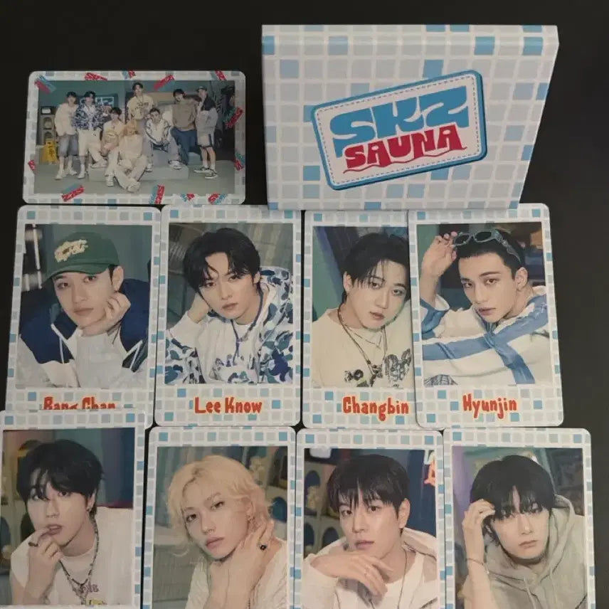 [BUNJANG] Stray Kids Japan Pop-up Sauna Photocard Set / 스키즈사우나 스트레이키즈 재팬팝업 포카 세트(매물없음)