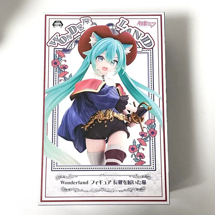 [BUNJANG] Hatsune Miku Wonderland Puss in Boots Fairy Tale Figure (Sealed) / 미개봉 | 하츠네 미쿠 원더랜드 장화신은 고양이 동화 피규어 미소녀
