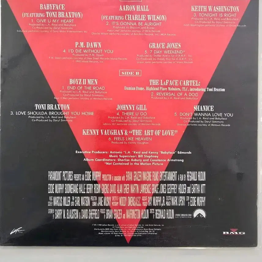 [BUNJANG] Various Artists Boomerang OST LP / 부메랑 OST LP/ Various Artists - Boomerang/ 가사집 있음/ MINT