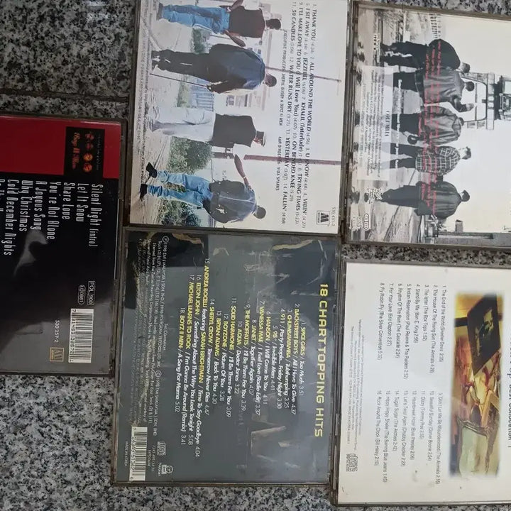 [BUNJANG] Various Pop CD Albums Bundle Set / 다양한 팝 CD 앨범 일괄 판매 5장