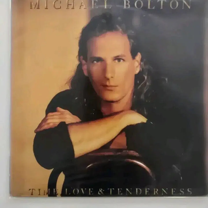 [BUNJANG] Michael Bolton Time, Love &amp; Tenderness LP / 마이클 볼튼 LP/ Michael Bolton - Time, Love &amp; Tenderness/가사집 있음/ NM